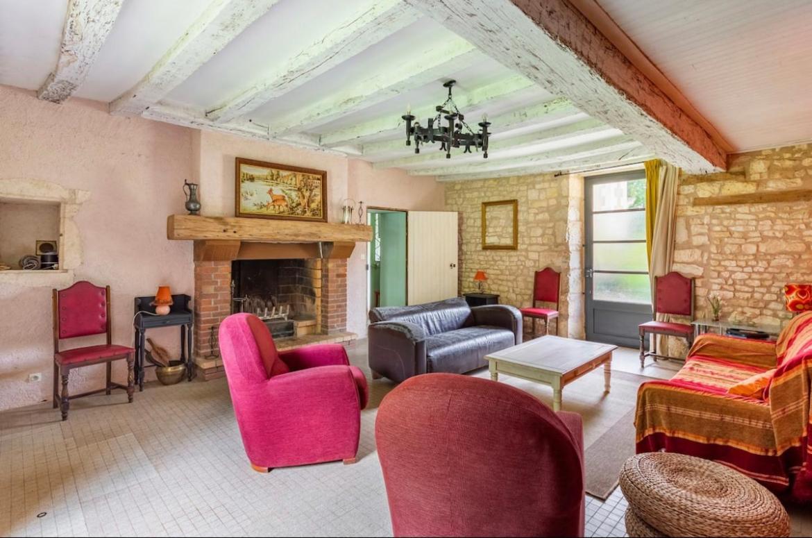 Parc De Lesseps Bed & Breakfast Meunet-Planches ภายนอก รูปภาพ